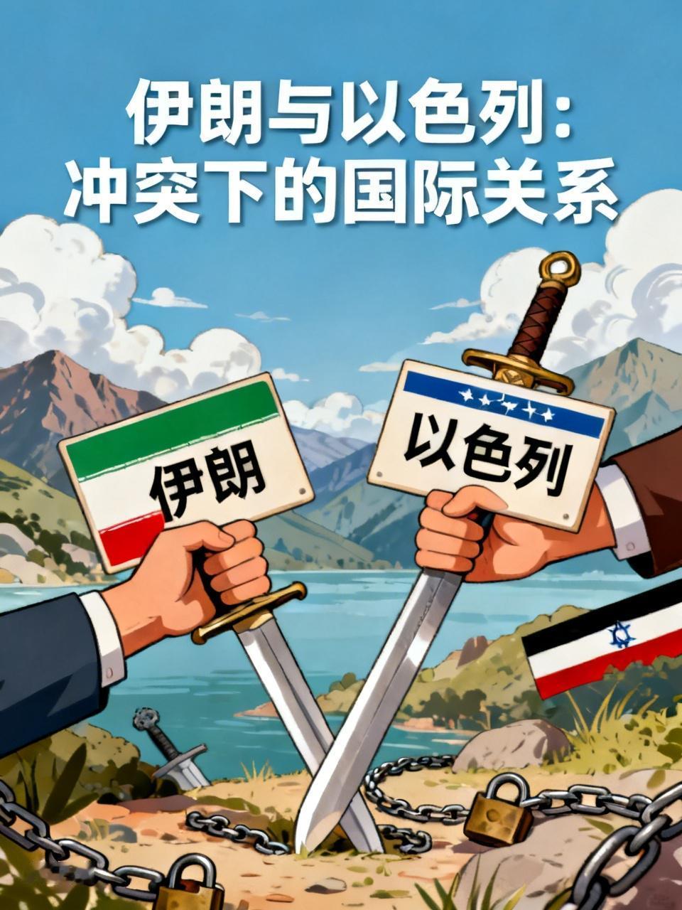 伊朗与以色列的外交关系如何如今两国冲突不断，誓要将对方消灭。虽相隔千里，没有领土