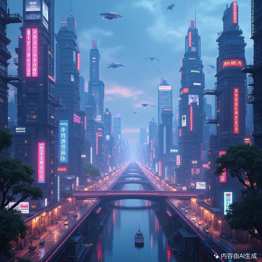 未来城市的科技感满满，真想要一辆悬浮车飞起来！不过日常生活还是被各种琐事打扰，哈