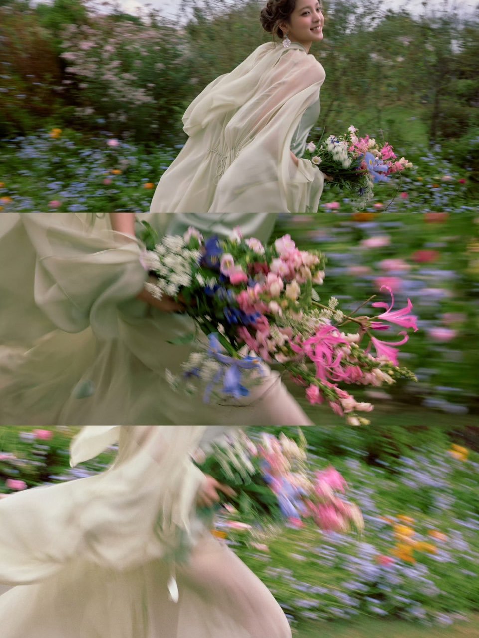 娱乐[超话]欧阳娜娜vogue造型复刻赎罪欧阳娜娜vogue复刻赎罪最经典的绿裙