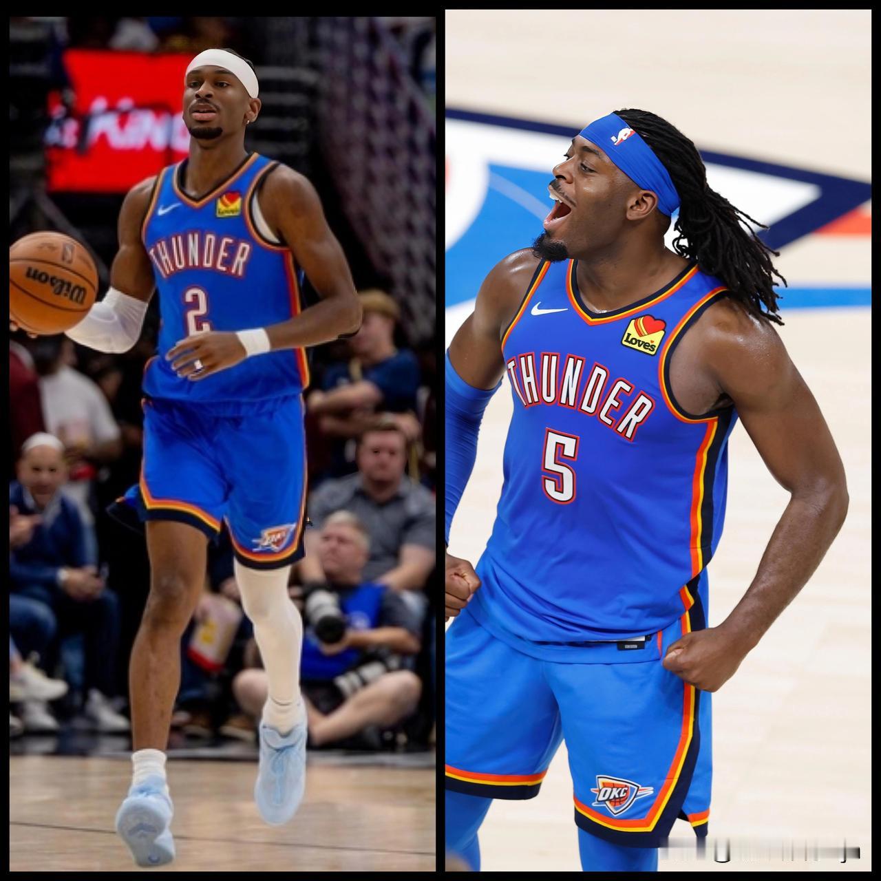 太残暴了！雷霆大胜太阳49分，雷霆的实力只能用恐怖来形容。

雷霆首发五虎出战最