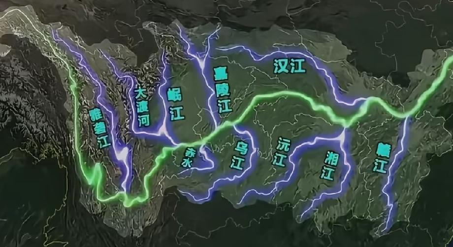 原来赤水河是和长江相连接的，从地图上看，长江有很多支流，其中之一就是大名鼎鼎的赤