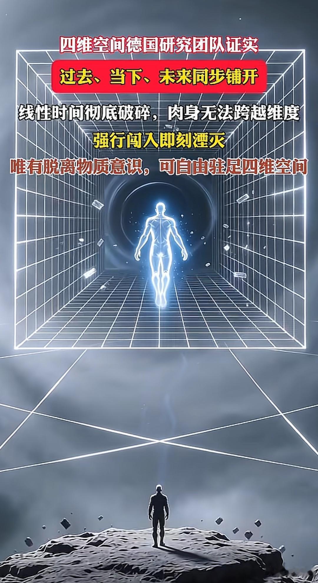 过去、当下、未来同步铺开？德国研究团队证实四维空间，线性时间彻底破碎！

近日，