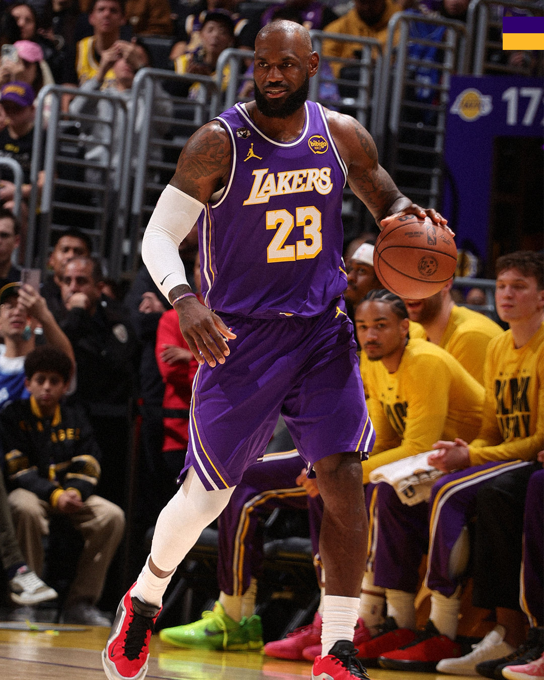 独行侠vs湖人 | 第一节🔚湖人3️⃣6️⃣ - 3️⃣1️⃣独行侠詹姆斯首节