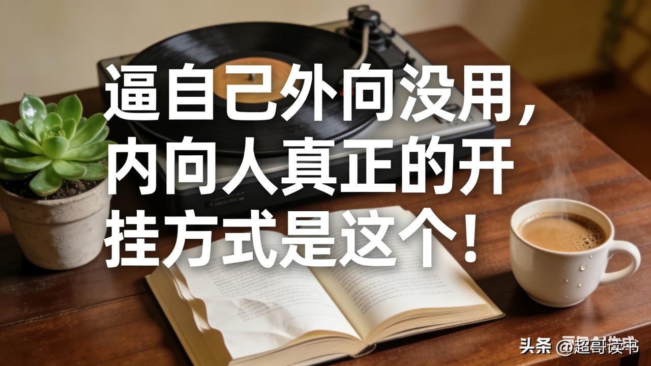逼自己外向没用，内向人真正的开挂方式是这个！

内向的人只要大胆地与外界交流，勇
