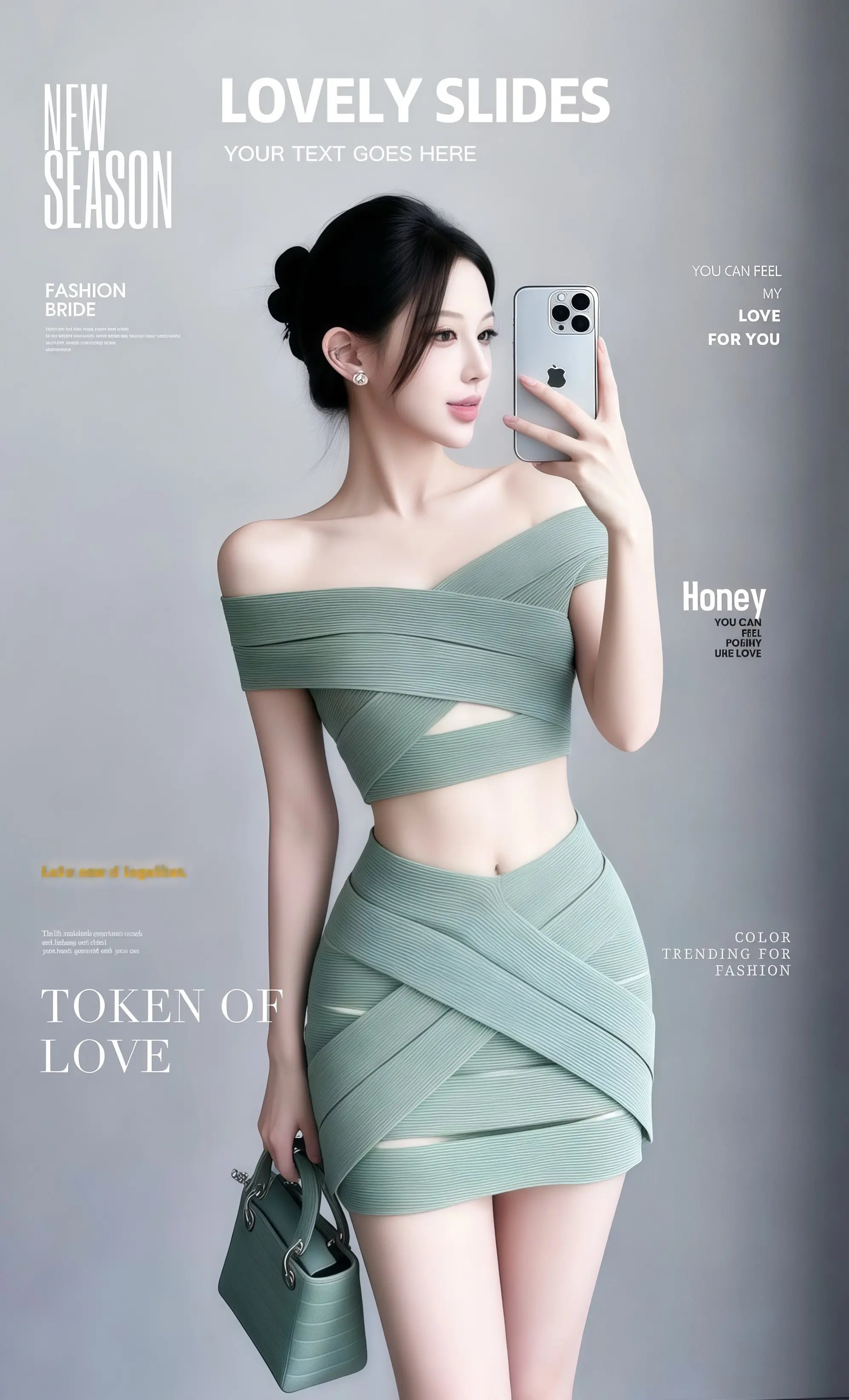 辣妹穿搭 纯欲天花板 早春辣妹我先当了