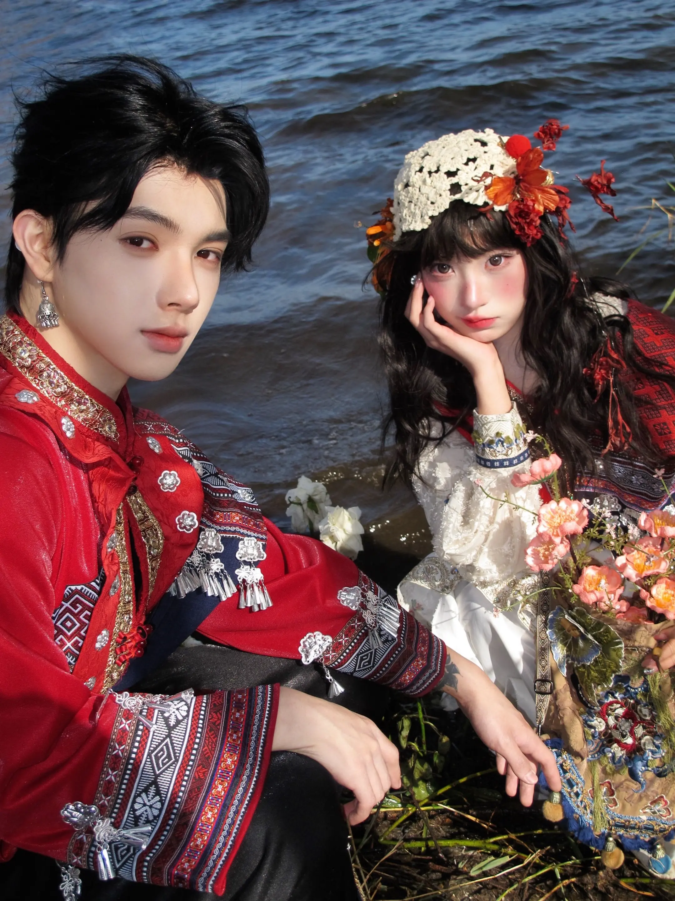 带男朋友来大理拍民族风。