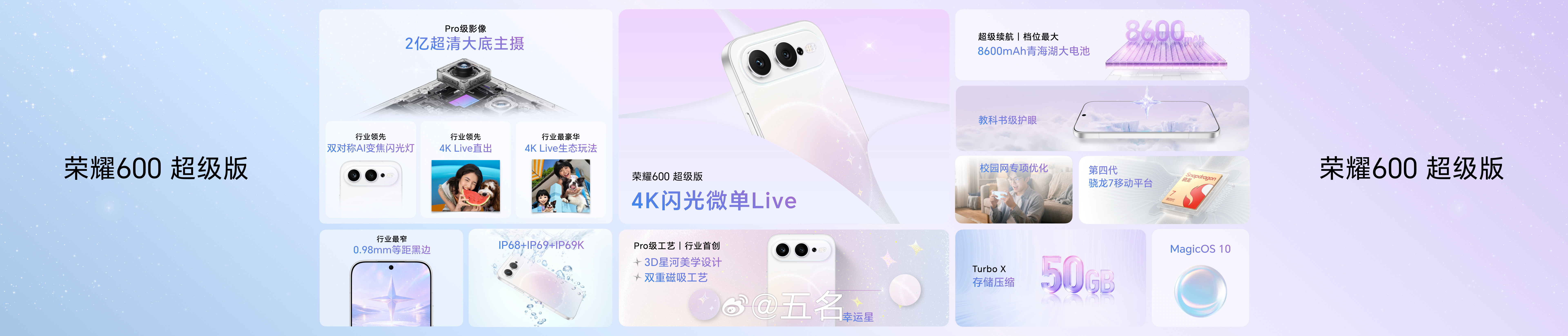荣耀600系列现已在荣耀商城、授权电商平台、荣耀体验店、授权零售门店开启预售，国