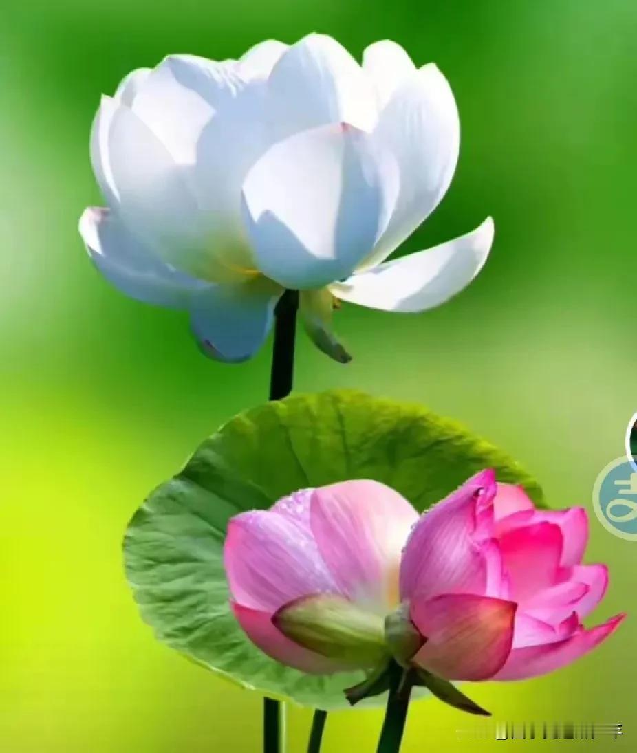 佳人醉-并蒂莲
欣赏莲花万里。天空湛蓝轻舞。八月时光好。薰风缭绕，轻吻发髻。心心