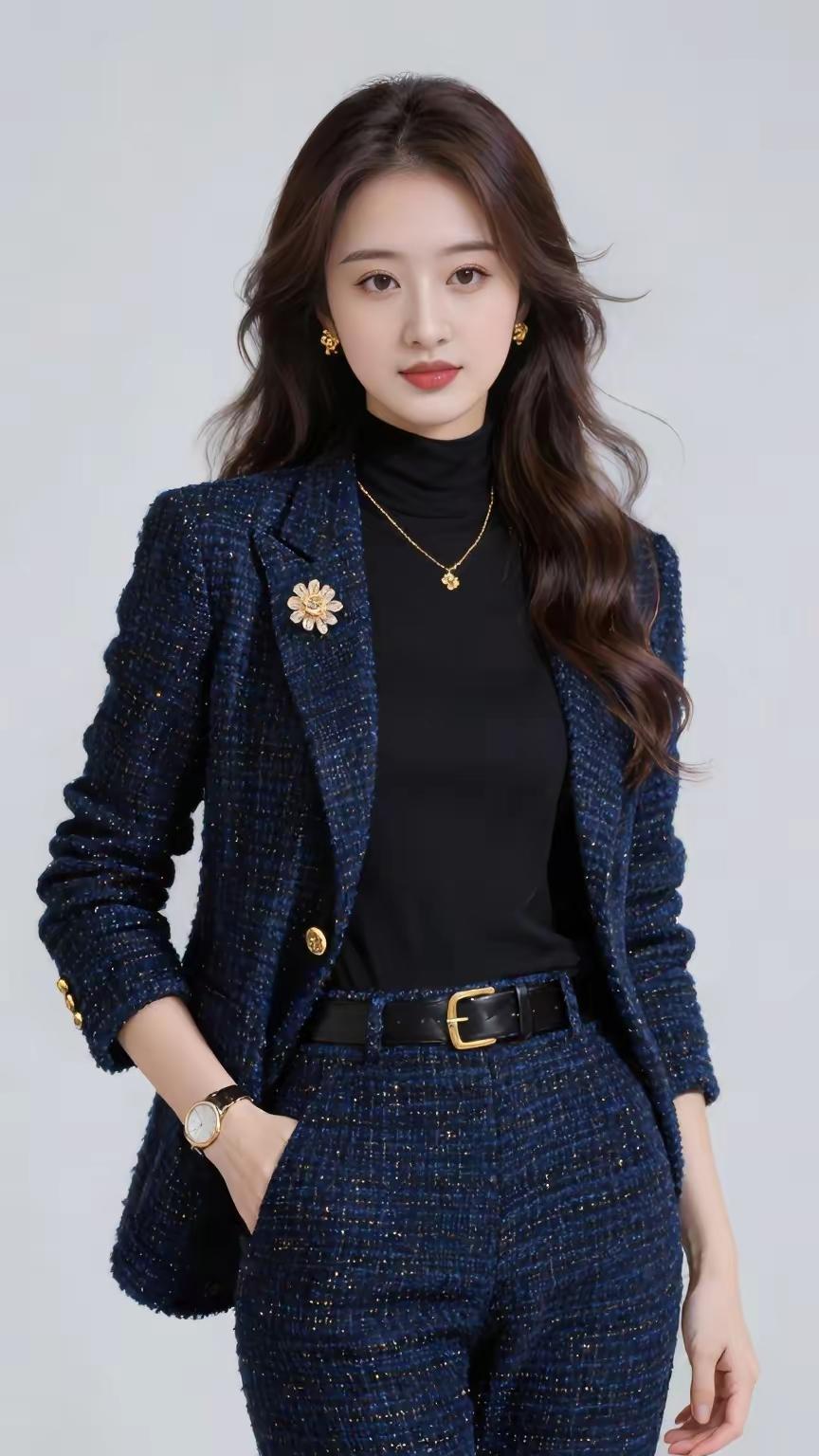 优雅职场风穿搭，精致迷人！女生怎么穿搭彰显气质