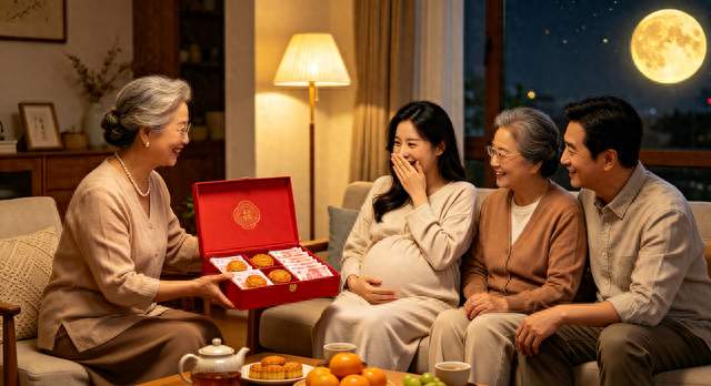 中秋最暖一幕！婆婆月饼礼盒藏现金，独宠怀孕儿媳太暖心