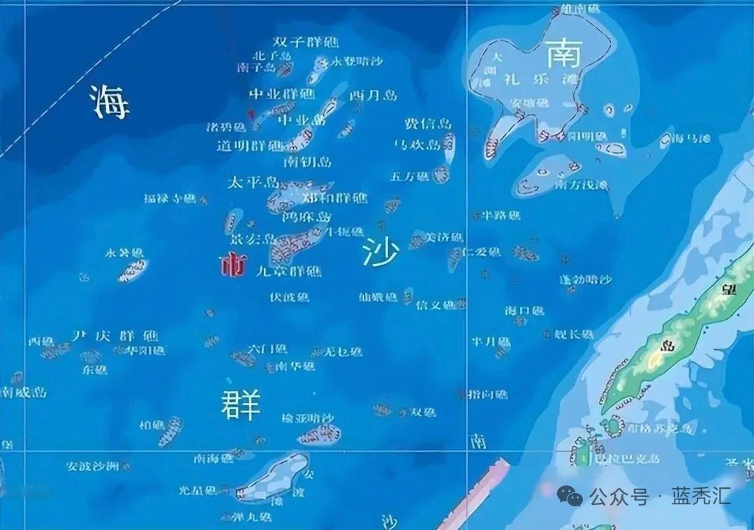 7月22日，据社交媒体报道，南海岛礁20年巨变，从涨潮看不到的5.6平方公里大岛