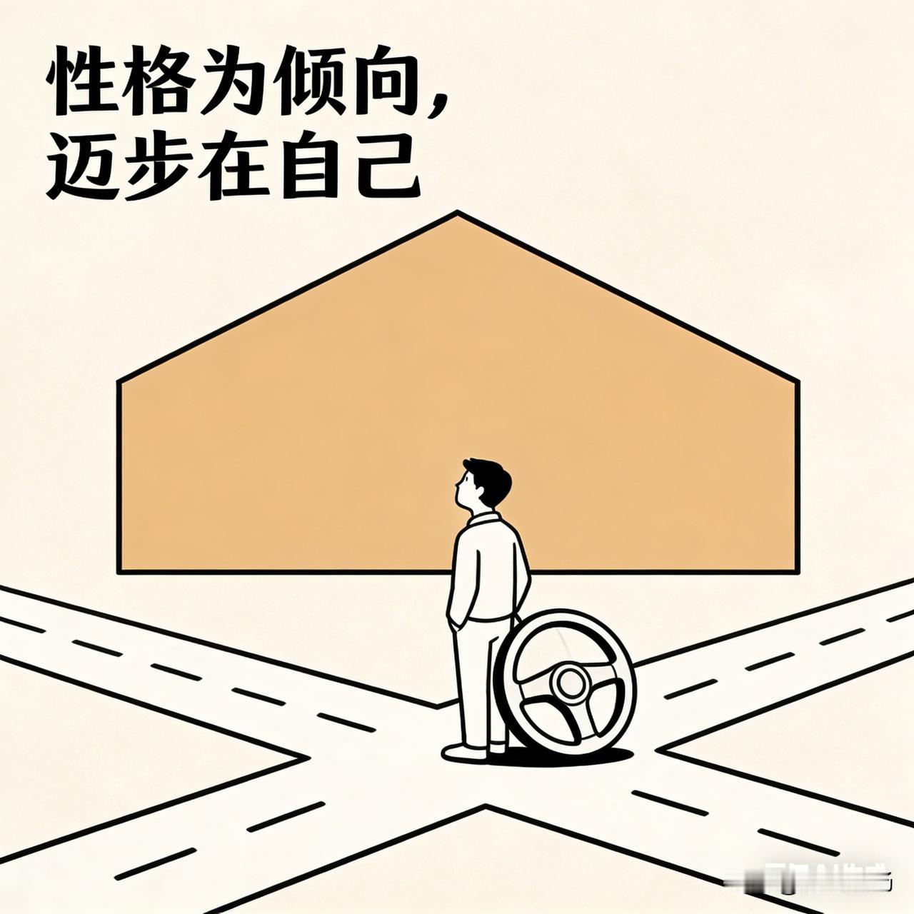 性格是你人生的“导航”，不是“方向盘”

命运是一张被不断重绘的地图，性格就是握