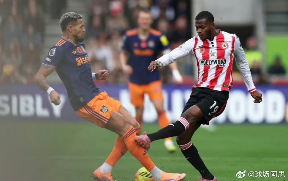 【乔林顿受伤！英超恶人被踩伤】布伦特福德3比1纽卡斯尔联，纽卡除了客场输球之外，