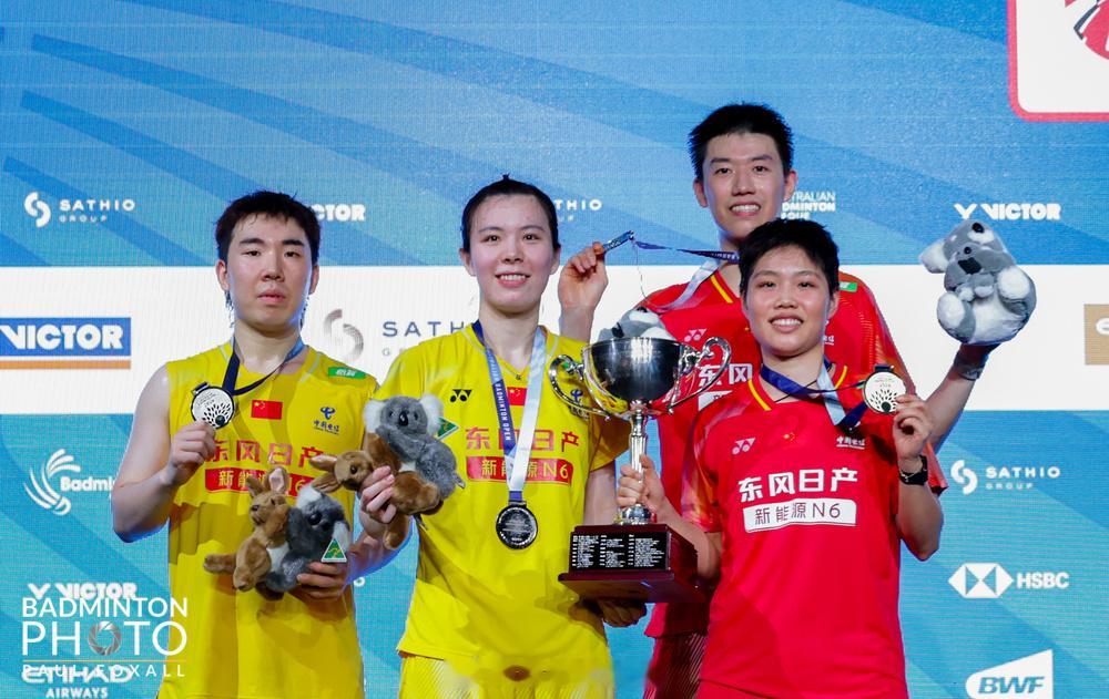 2026年澳大利亚羽毛球公开赛 澳大利亚公开赛：国羽夺下双打三金澳大利亚羽毛球公