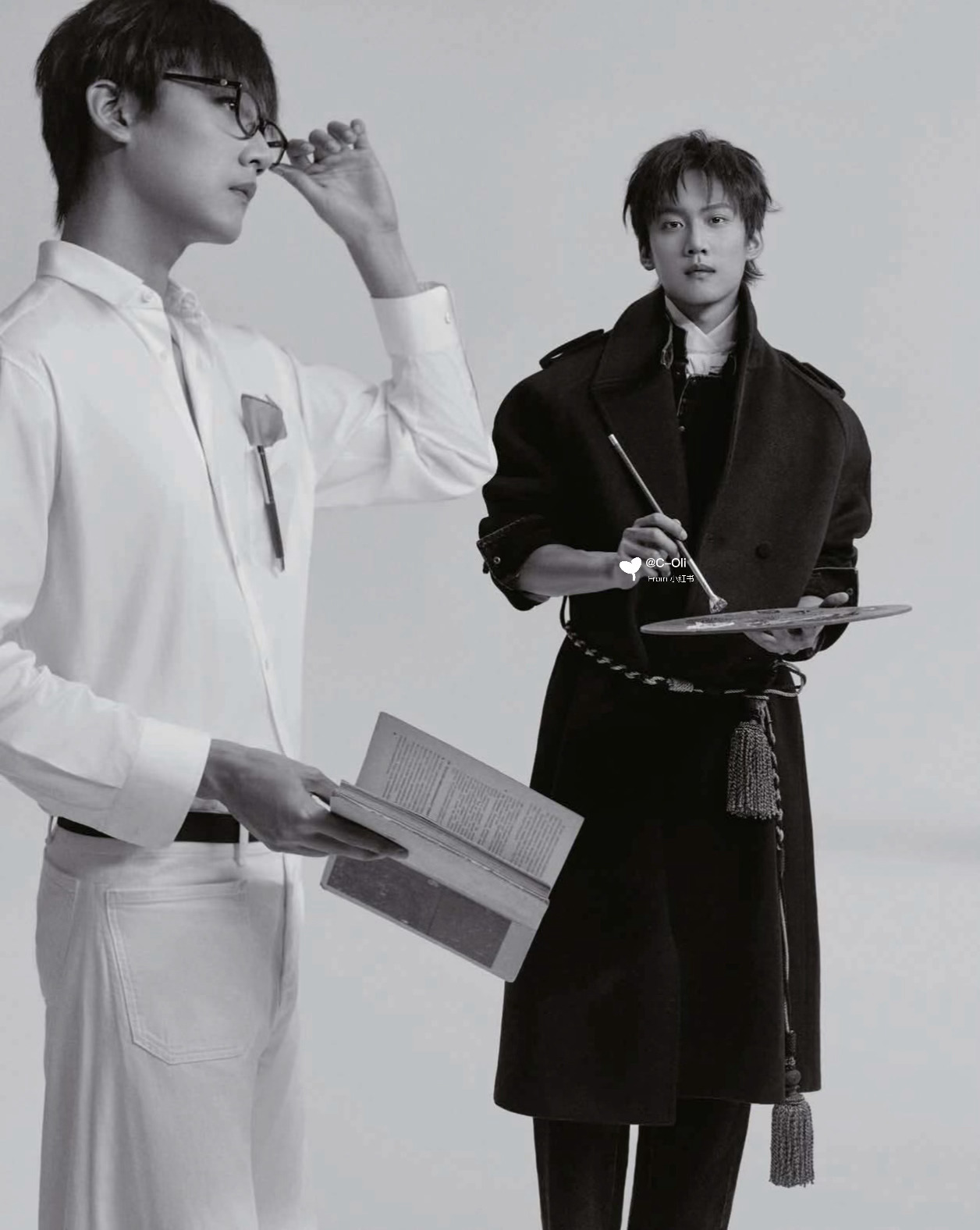 握草。。。。周柯宇vogue七月刊