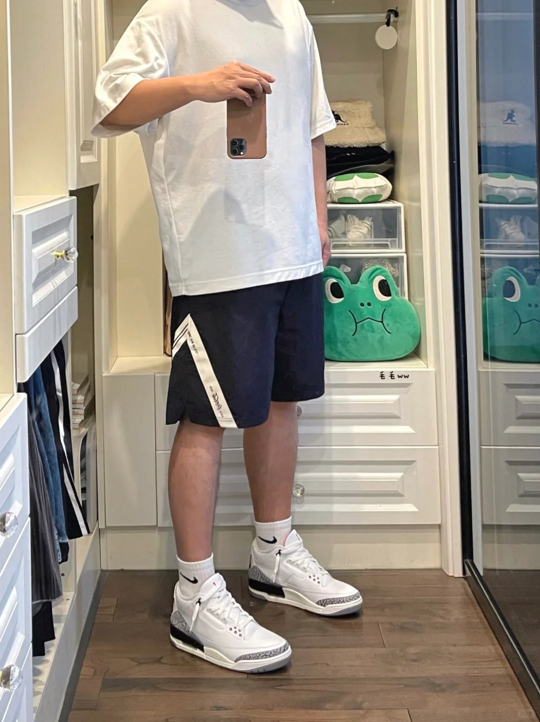 夏季短裤｜白水泥穿搭