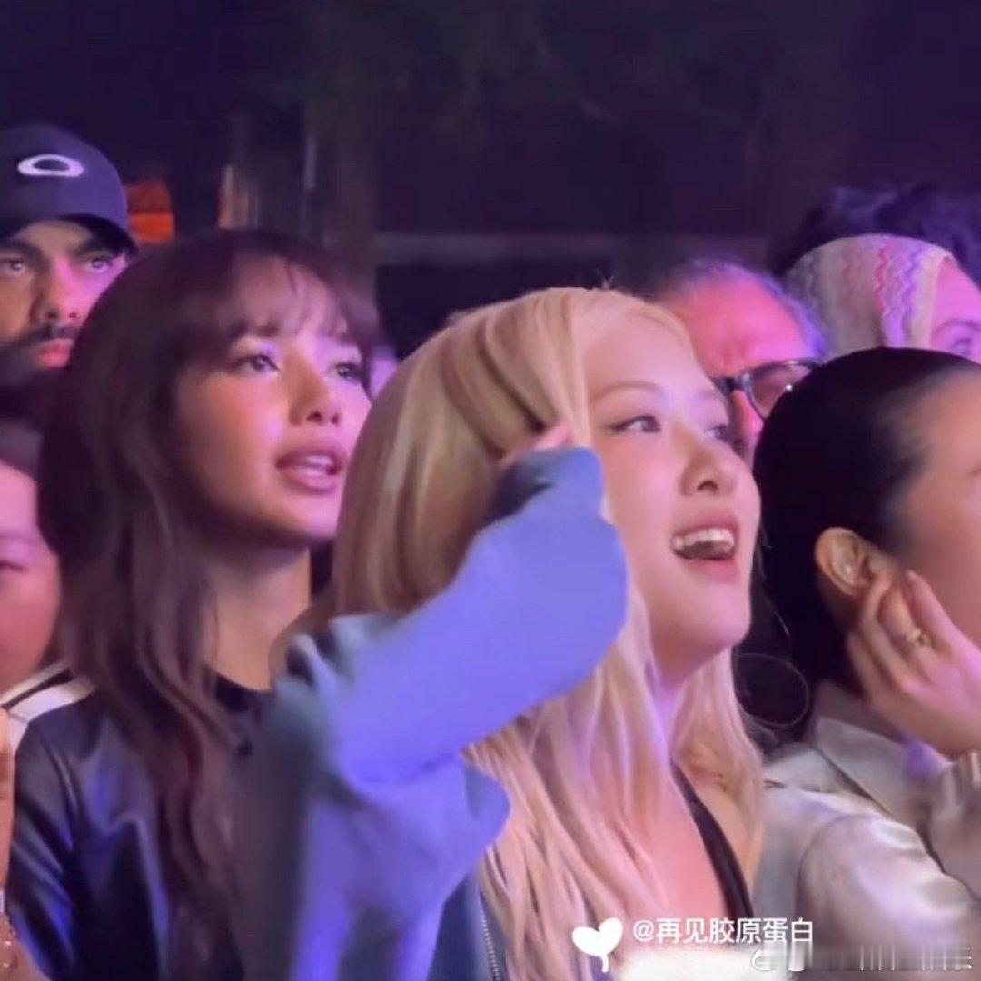 Lisa与Rose看bigbang演出Lisa与Rose演我看bigbangBI