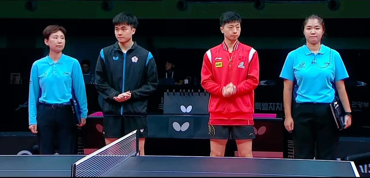 马龙3-0林昀儒！#平昌亚锦赛# 第二场男单半决赛。
第一局，马龙7-7后连续得