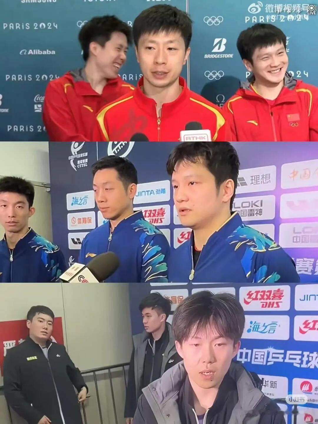 两位笑的太早了，现在两人正式接受采访！
甩给龙队到“跟龙队一样” 成为龙队一样的