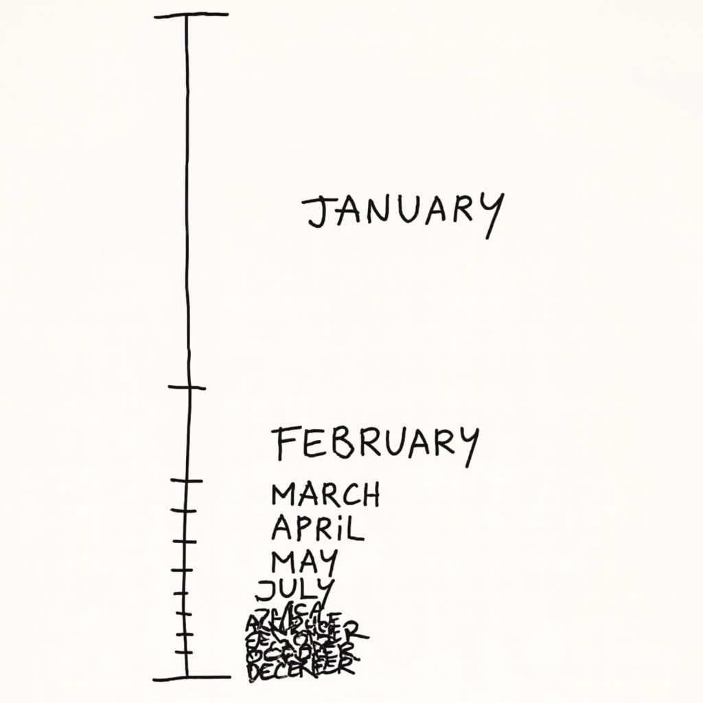 一年be like： ​​​