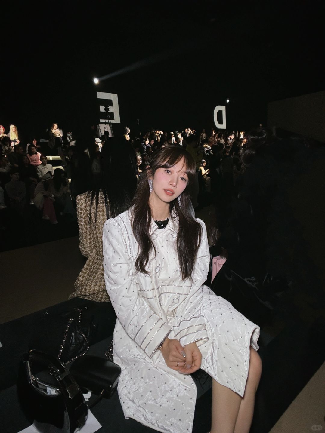 和angelababy  一起看了Le fame