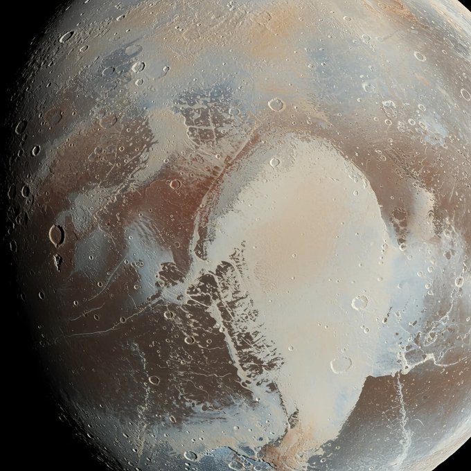 迄今为止拍摄到的最清晰的冥王星照片 