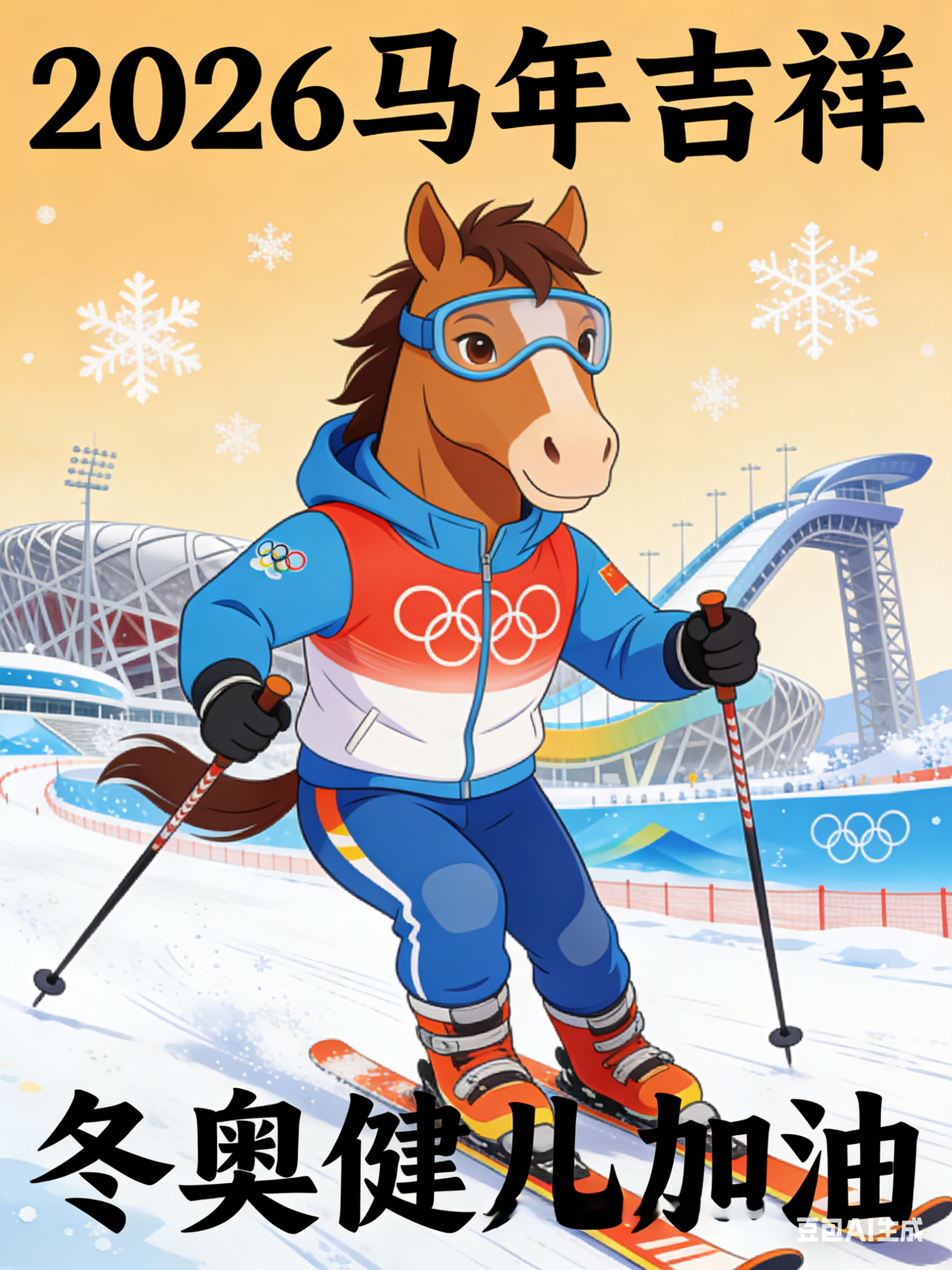 体育ai过大年 亲爱的中国冬奥健儿们：除夕良辰，年味正浓，此刻的你们或许仍在异国