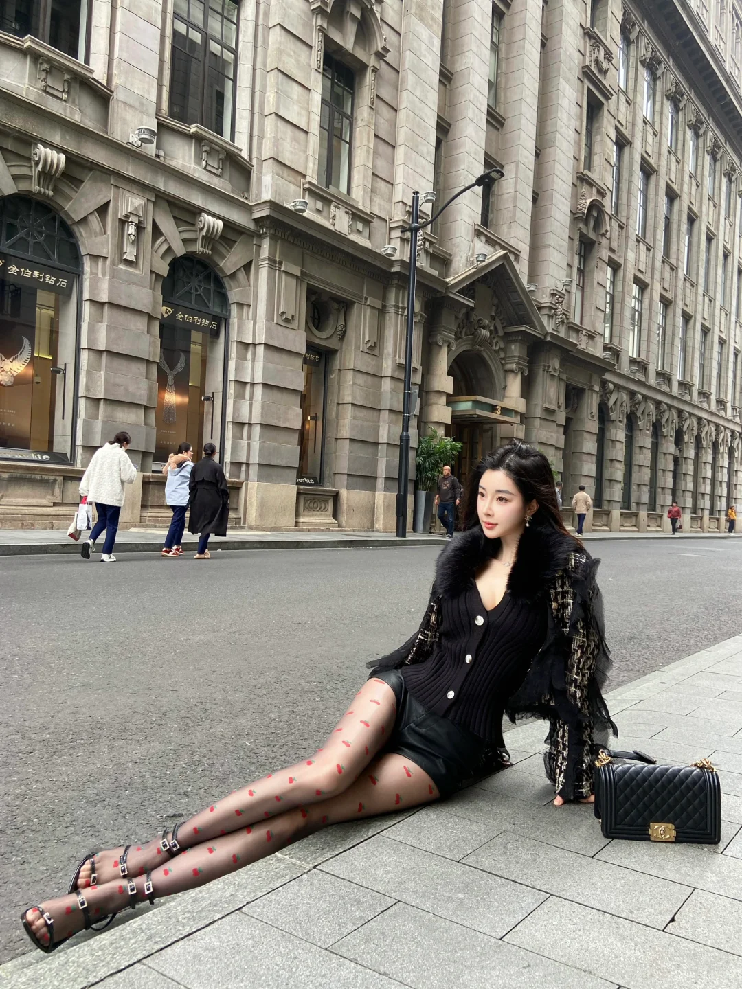 外滩拍照📷｜黑色是姐的统治区