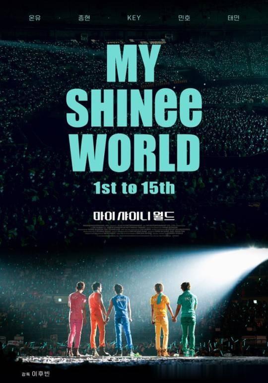 #韩国男团##SHINee#的出道15周年纪念电影《MY SHINee WORL