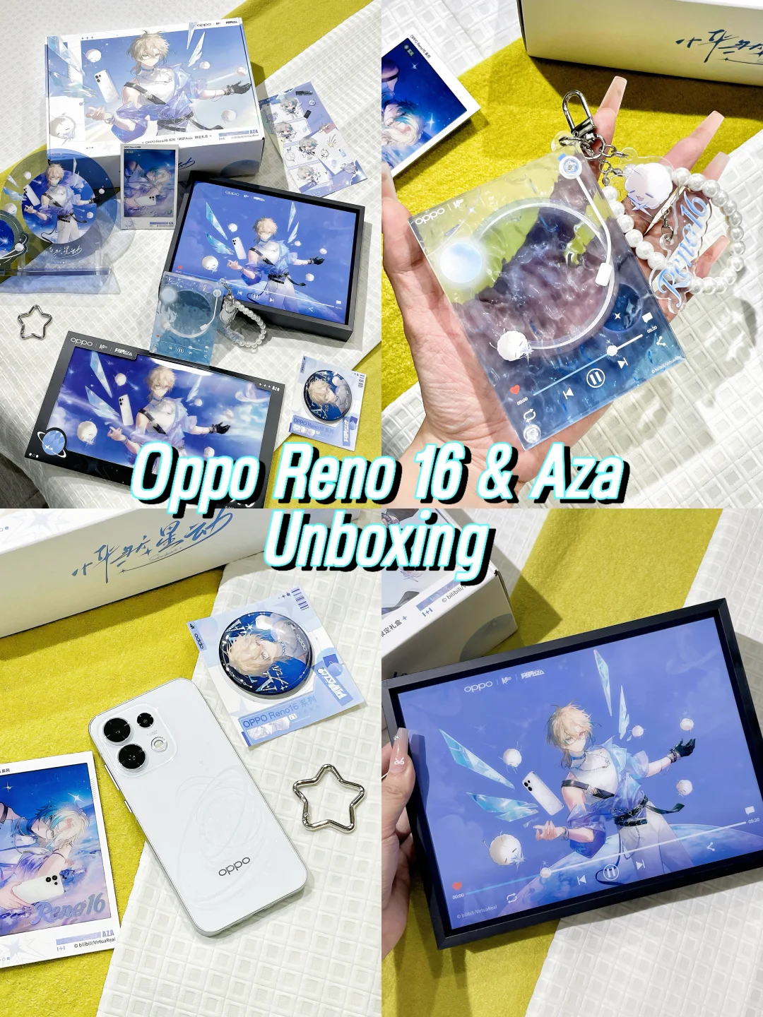 小毛线集合！OPPO Reno16×阿萨Aza联名开箱！