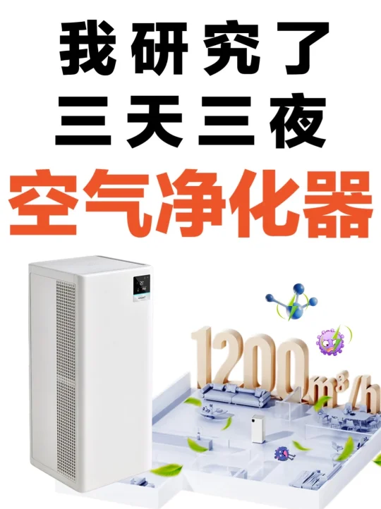 堪比💯论文！主流空气净化器详细研究