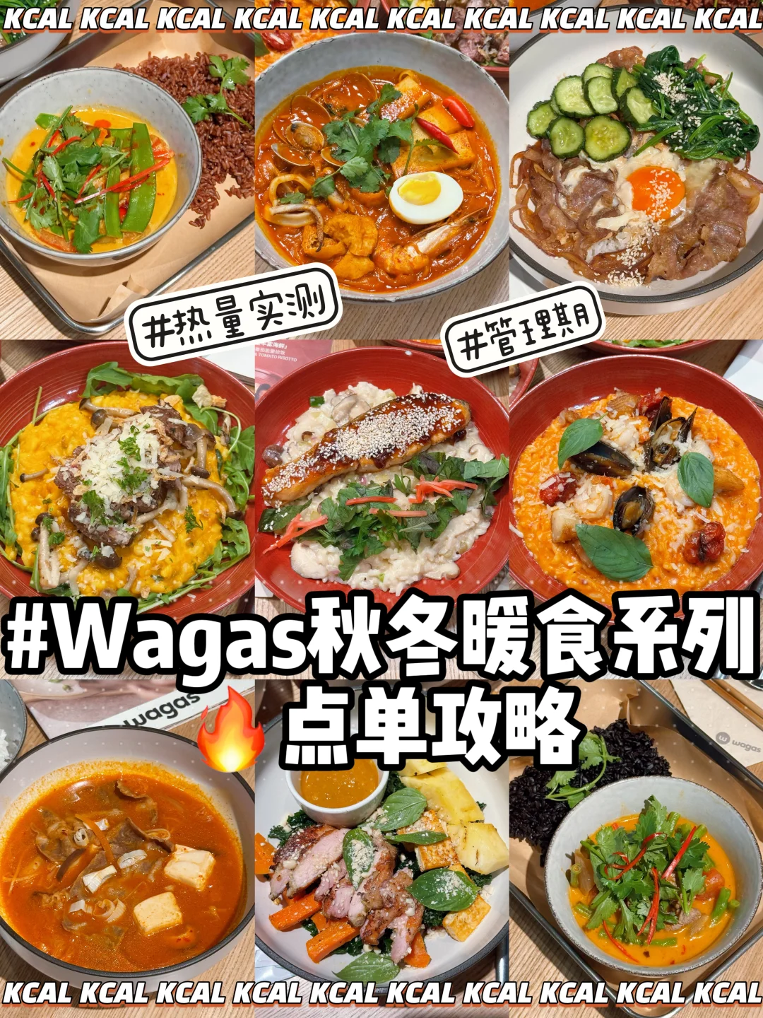 wagas暖食系列点单攻略‼️秋冬健康漂亮饭