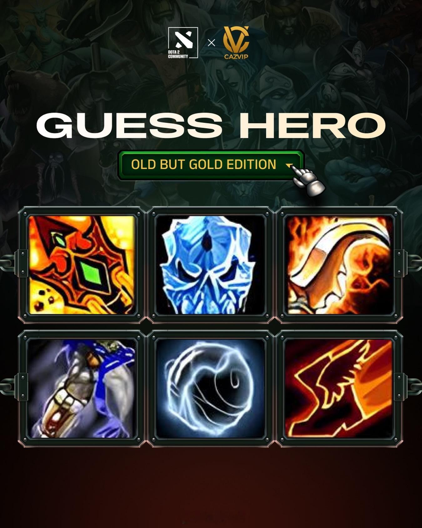 猜英雄【dota1版】dota2趣闻电子竞技DOTA2