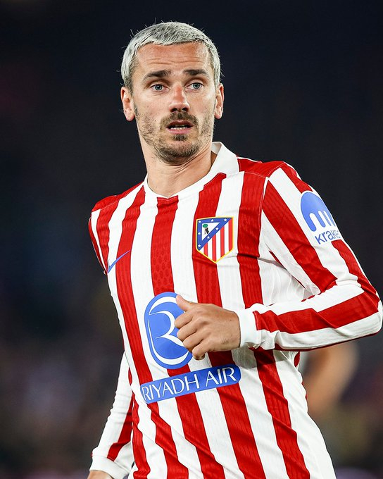 在马德里竞技的十年间，安托万·格列兹曼只有一次赛季助攻加进球数低于25次 