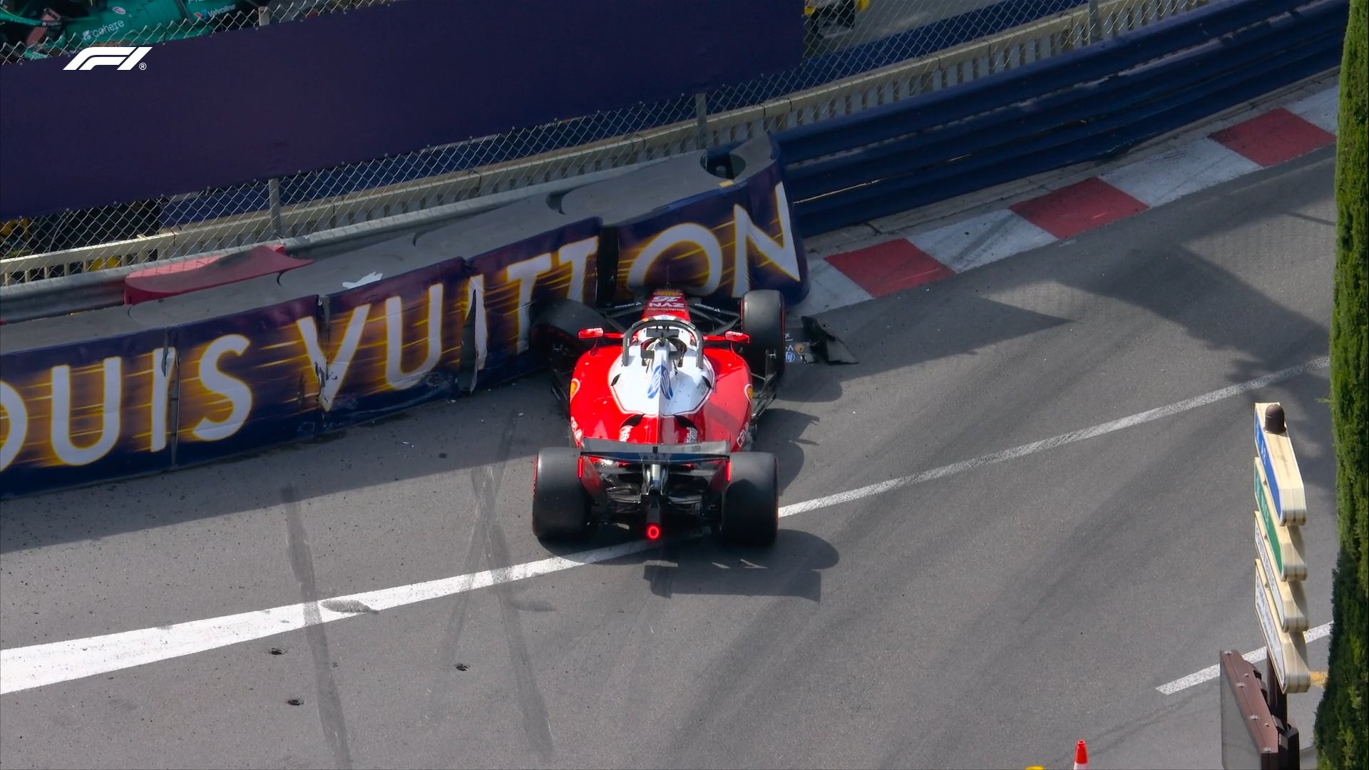 f1 天...勒克莱尔上墙了！2026f1摩纳哥大奖赛