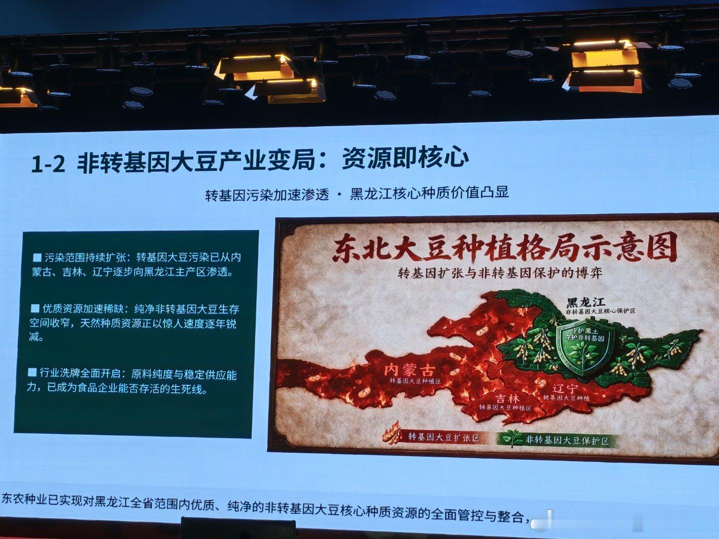 种植、仓储、运输等环节，转基因污染加速渗透国内产区。黑龙江大豆，希望能把非转基因
