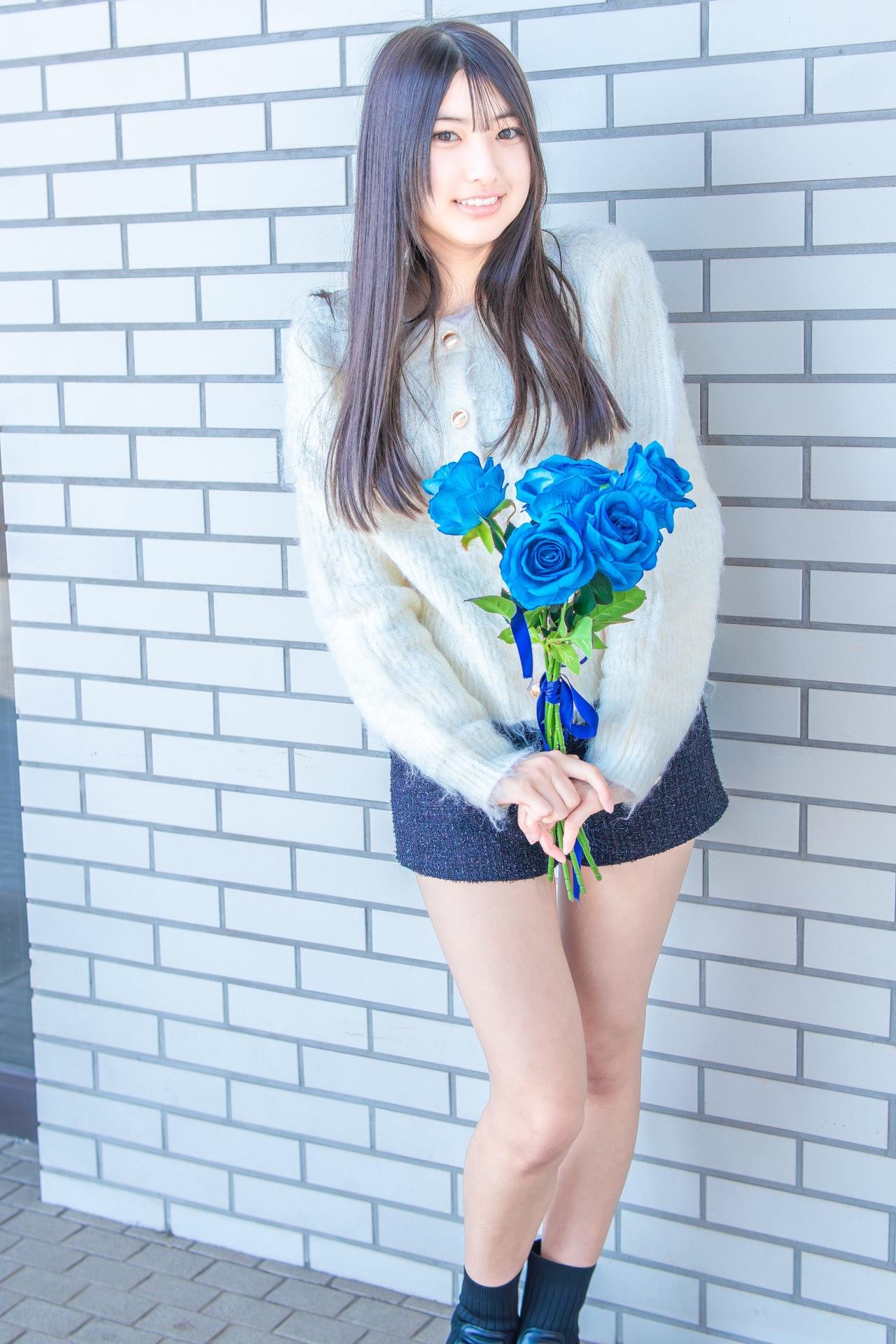 元气少女与蓝玫瑰的浪漫邂逅