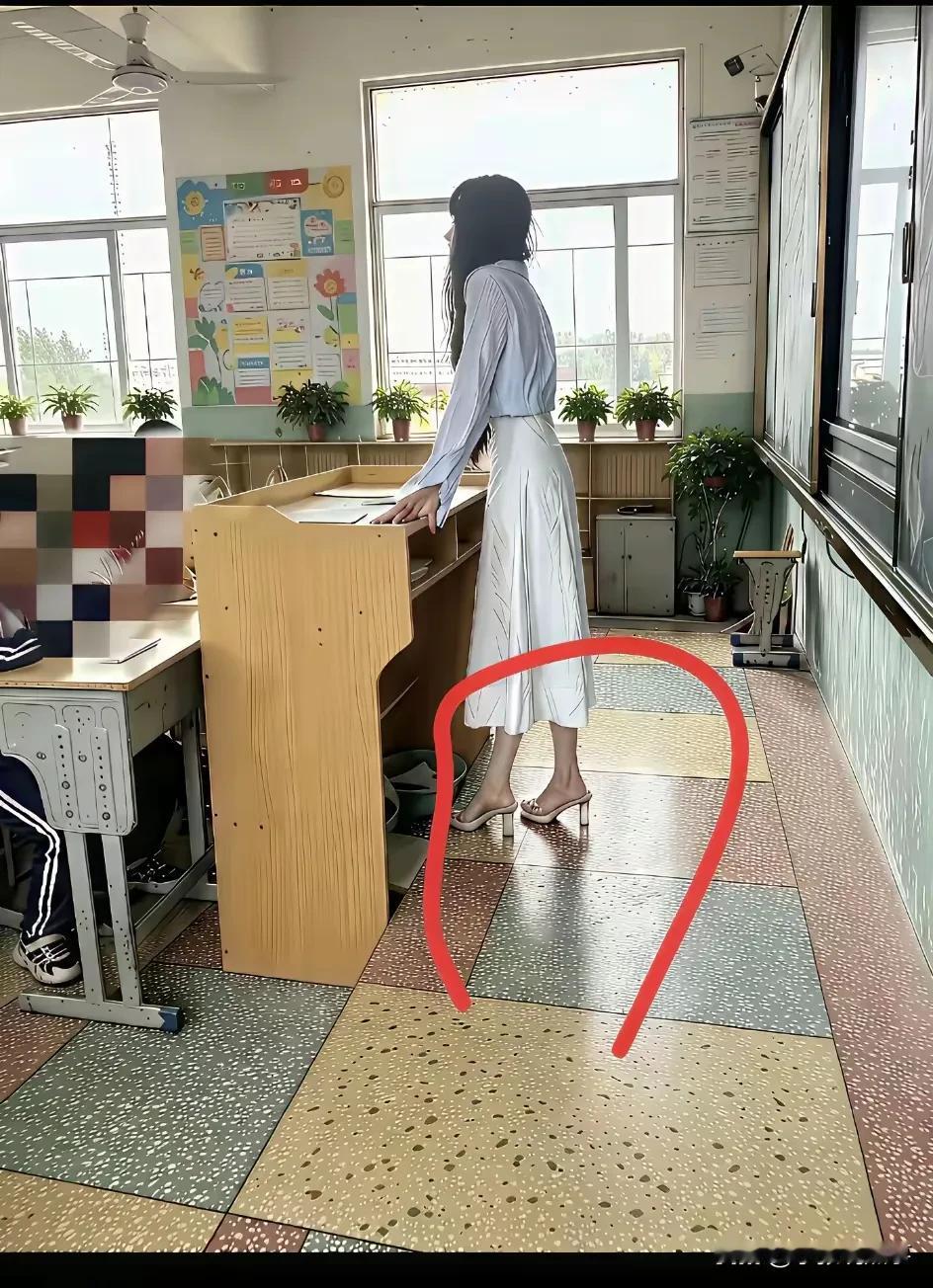 原来的老师从来不会这样穿