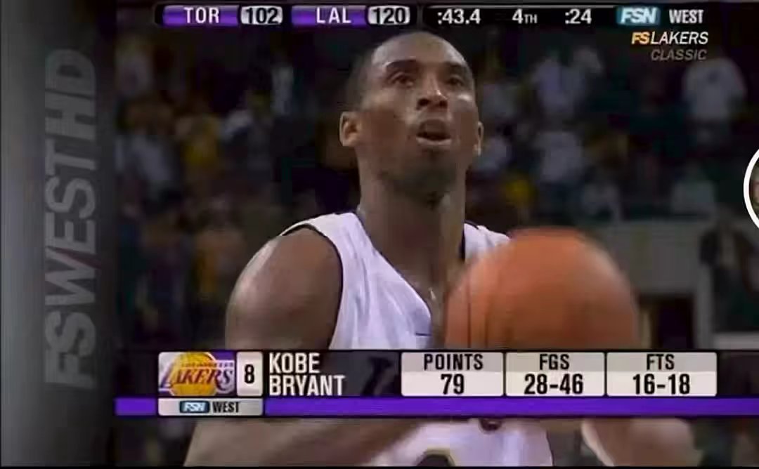 杨毅老师：阿德巴约83分因为刷分遗臭万年！科比垃圾时间留在场上继续得分是为了保持