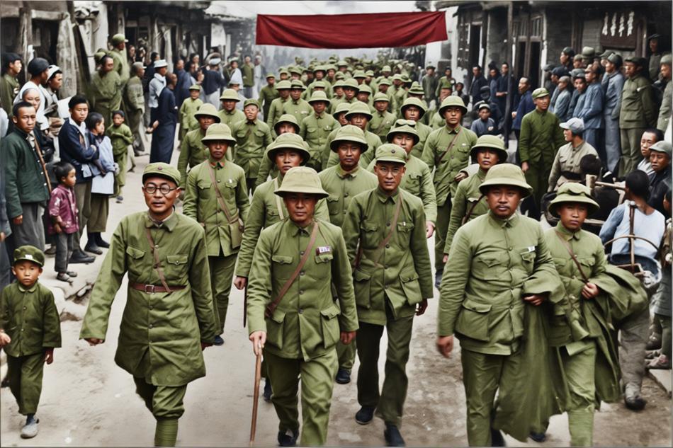 1937年5月，国民政府军事委员会委员长西安行营考察团到访延安，由我党早期摄影家