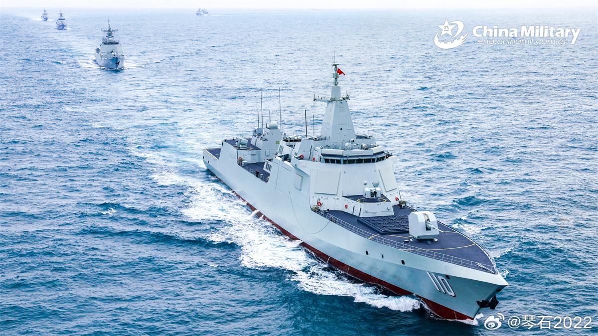 军网110舰想到052C/D的省会城市，感觉后面的走运了中国海军力量烽火问鼎计划