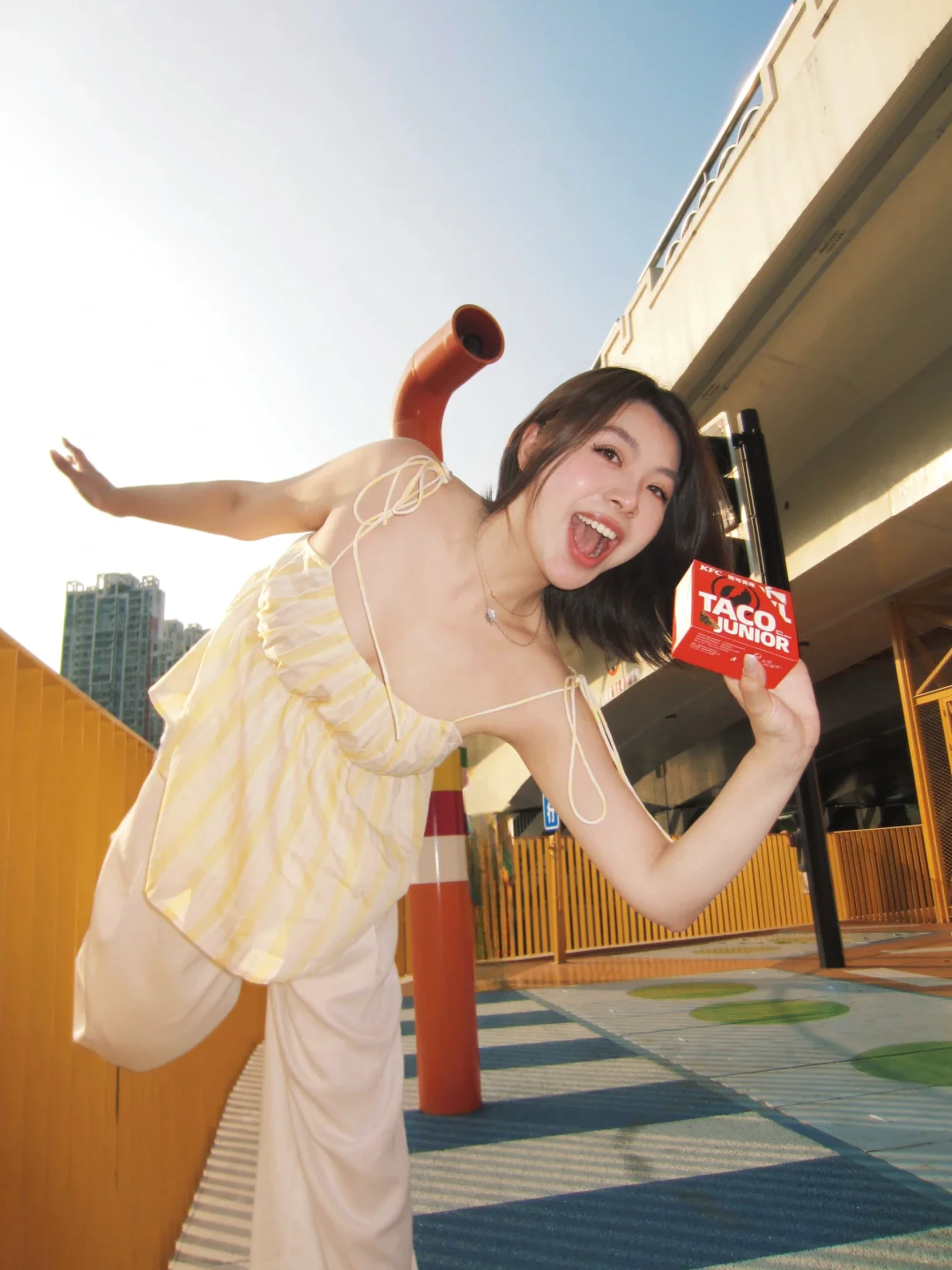 肯德基请吃烧椒皮蛋小龙虾taco喽🌮