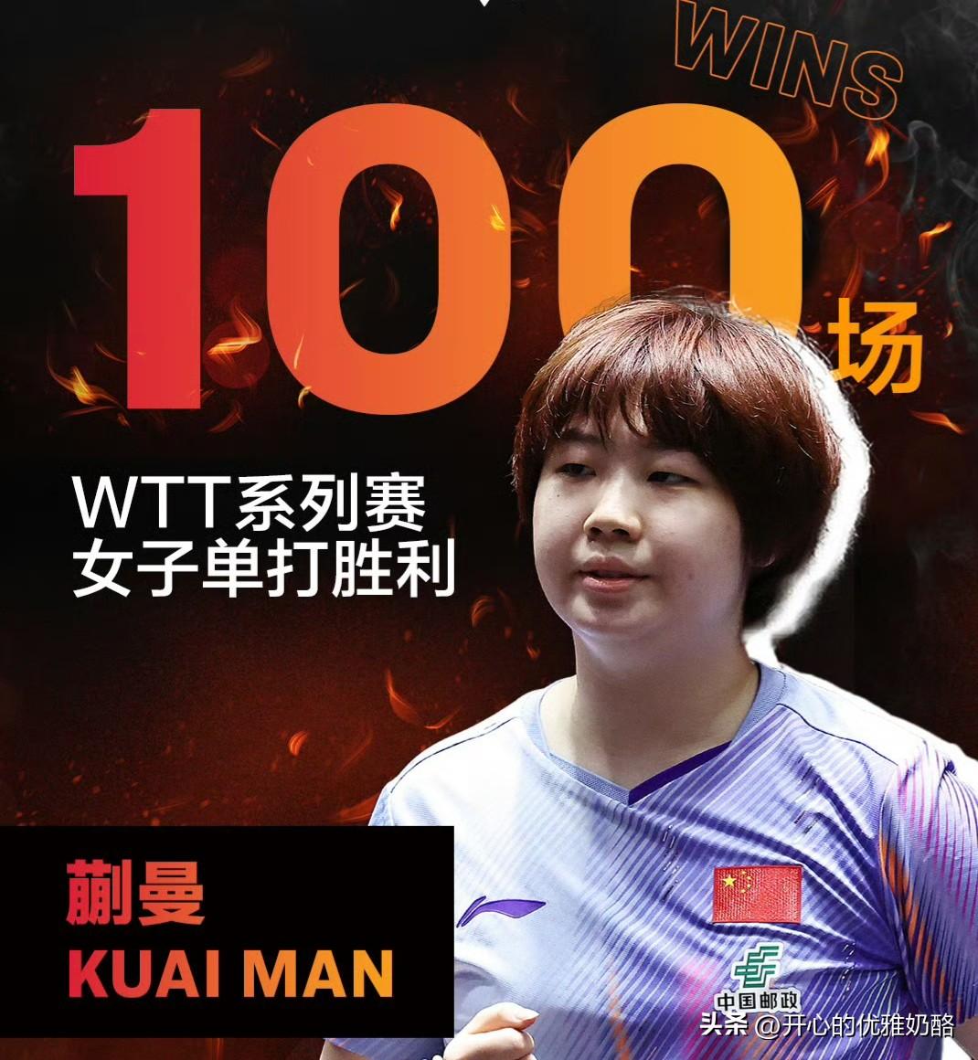 蒯曼昨天是100胜利，今天半决赛101胜利，决赛就是102胜利。
不是说大迪不行