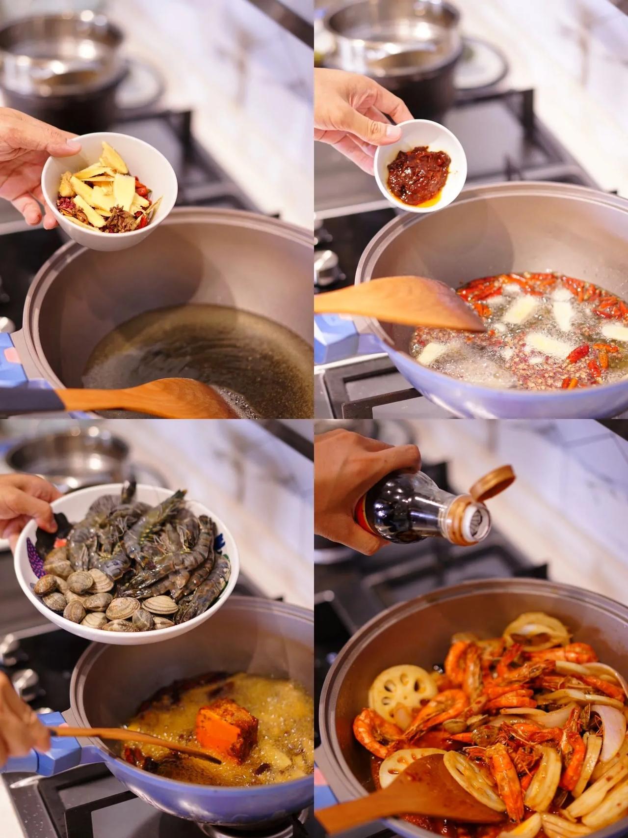 老实说，有这干锅虾，不吃两碗饭都很难！最近感觉对小龙虾🦞已经不感兴趣了 

那