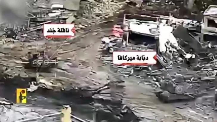 加沙人民的仇恨终于有人来给雪耻了！黎巴嫩真主党一周干掉100辆以色列坦克，被称为