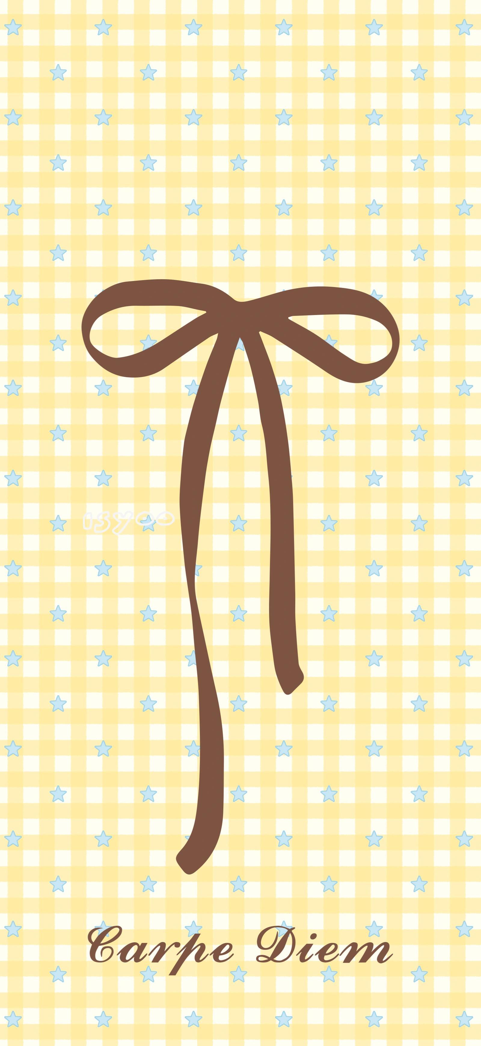 ins风蝴蝶结壁纸 𝝑𝝔 