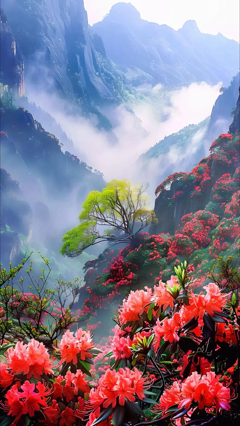 新年爱好打卡，真是个有趣的事儿。在海南，有人打卡好看得像假花的花，还疑惑为啥会挂