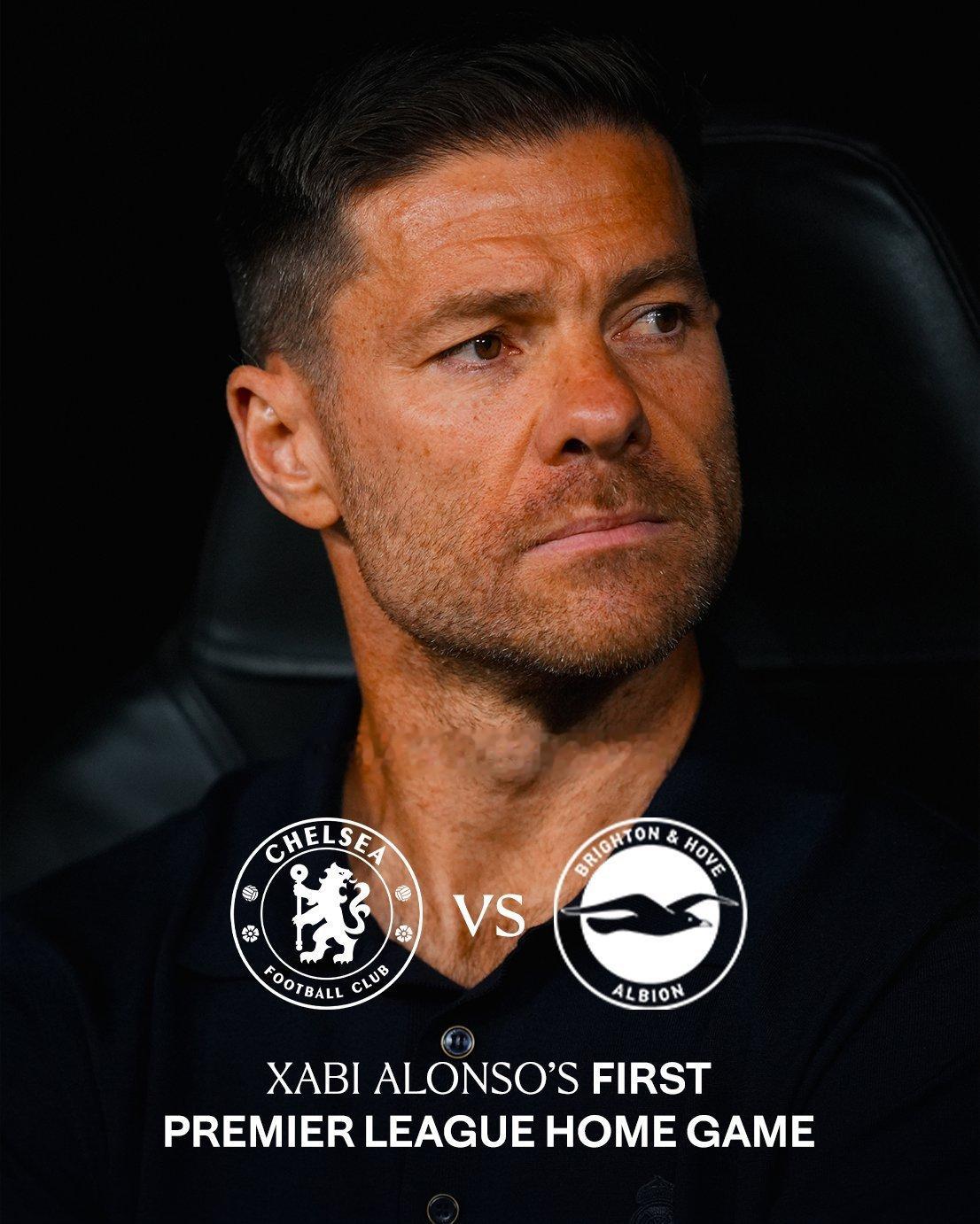 切尔西官X：Ready to welcome Xabi to Stamford 