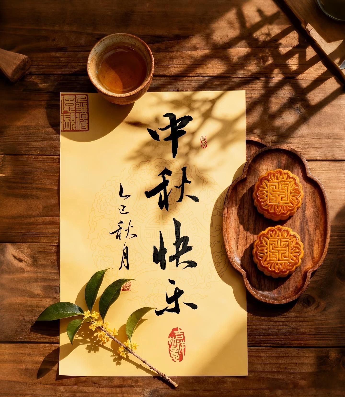 一轮明月，寄托千里思念；一盒月饼，盛满人间团圆。愿所有期待都有归期，所有努力都有