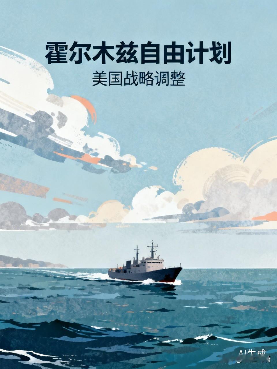 美国大张旗鼓护航海峡，自由计划火速翻车。沙特不满美方独断封锁空域，伊朗海上强硬对